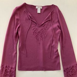 Worthington Petite Women’s Sweater Size M